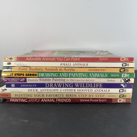 Other - Lot of 9 Painting Wildlife And Landscapes Books